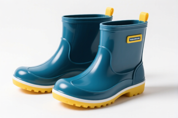 Rubber Plastic Rain Shoes