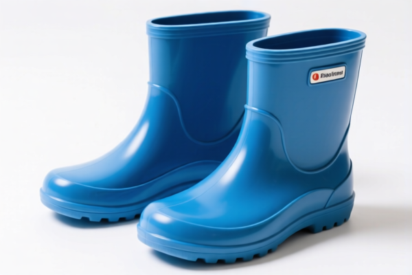 Rubber Plastic Rain Shoes