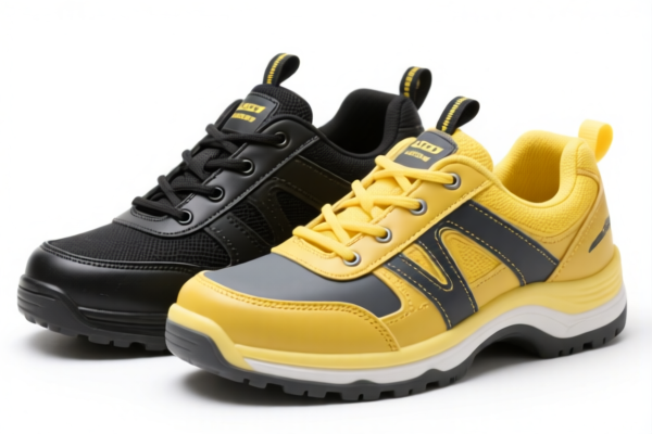 Rubber and plastic work safety shoes