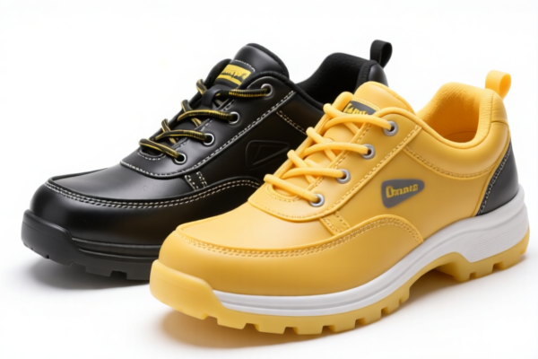 Rubber and plastic work safety shoes
