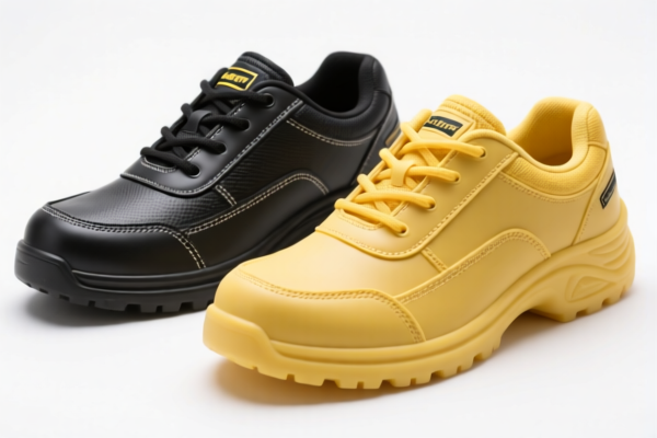 Rubber and plastic work safety shoes