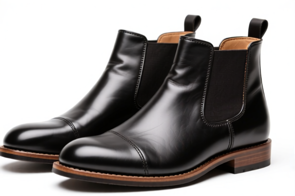 Men's leather ankle boots