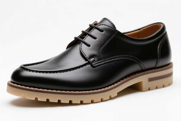 Men's Rubber Outsole Leather Shoes