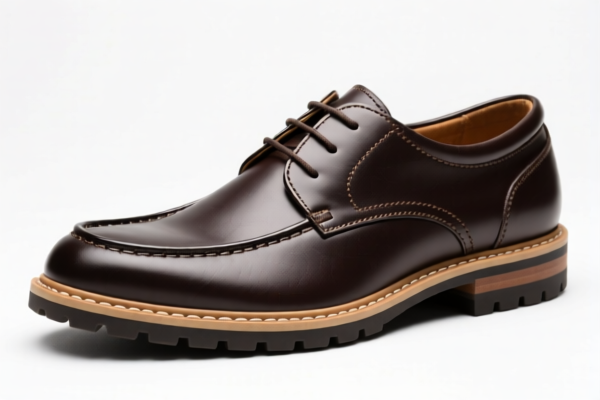 Men's Rubber Outsole Leather Shoes
