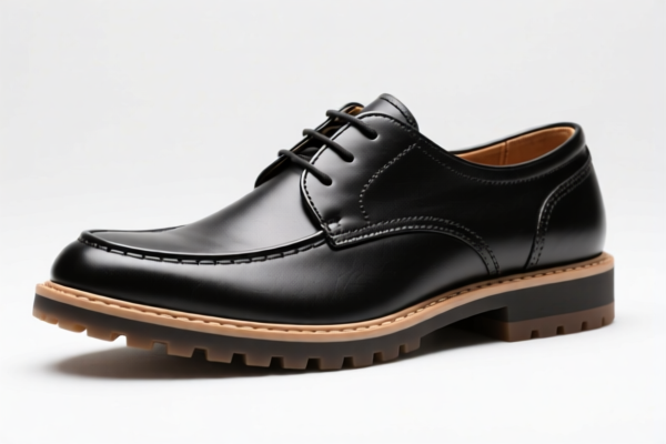 Men's Rubber Outsole Leather Shoes