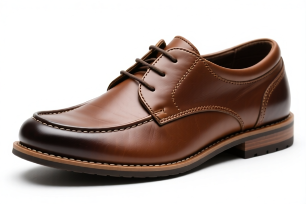 Turned casual leather footwear