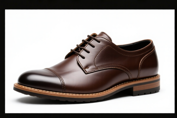Men's work leather shoes