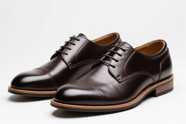 Men's work leather shoes