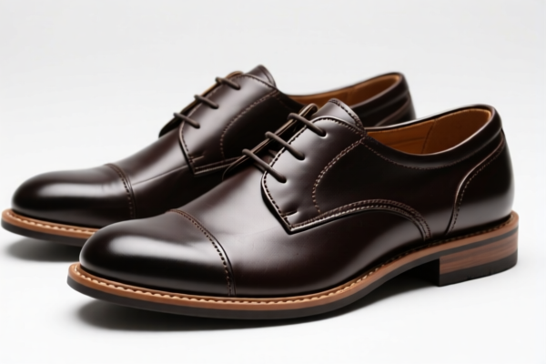 Men's work leather shoes