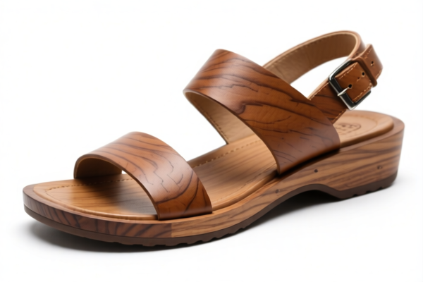 Wood Base Casual Sandals