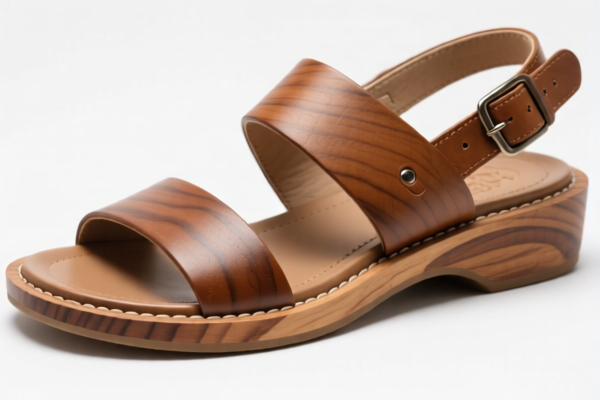 Wood Base Casual Sandals