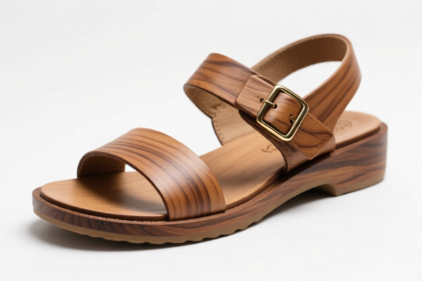 Wood Base Casual Sandals