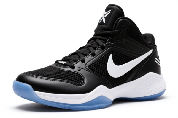 Men's Adhesive Basketball Shoes (Rubber_Plastic Sole, Fiber Upper)