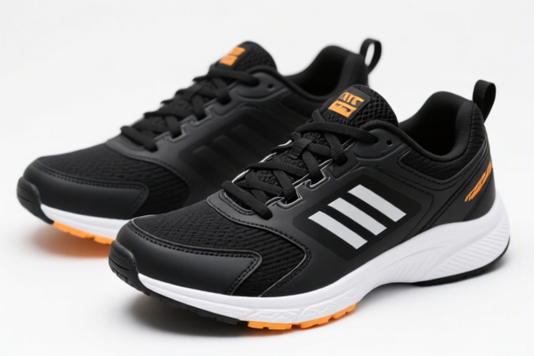 Men's Adhesive Training Shoes (Rubber_Plastic Sole, Fiber Upper)