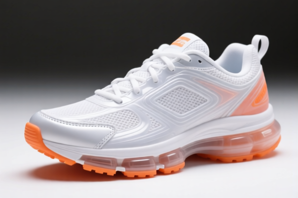 Plastic Outer Sole Sports Shoes with Synthetic Textile Upper