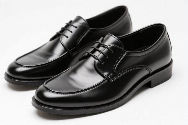 Plastic Sole Leather Shoes