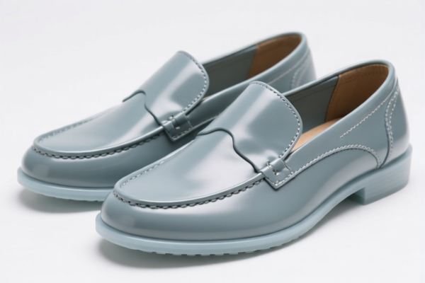 Plastic Sole Leather Shoes