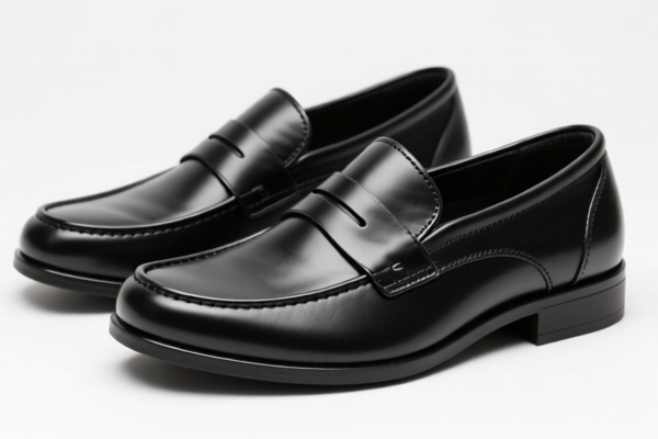 Plastic Sole Leather Shoes