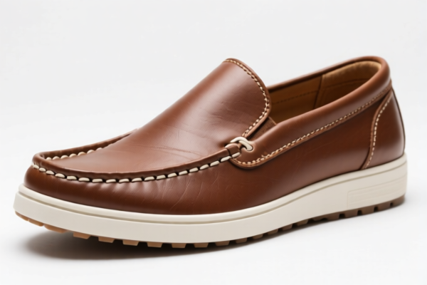 Rubber Sole Genuine Leather Casual Shoes