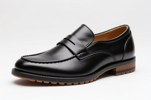 Rubber Sole Leather Shoes