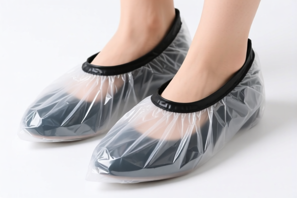 Plastic shoe covers
