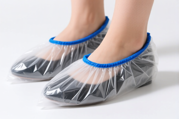 Plastic shoe covers