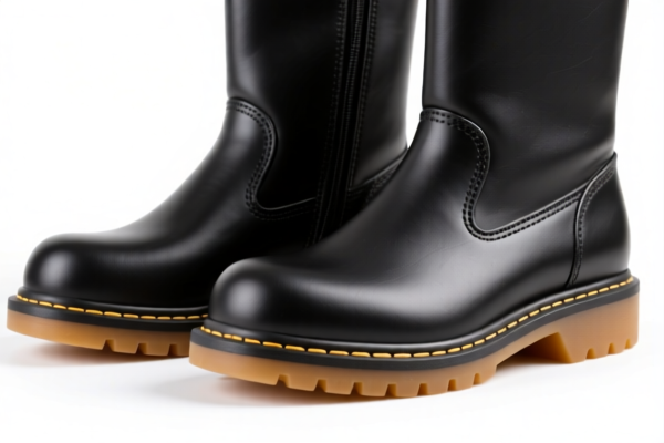 Protective footwear with rubber or plastic outer soles