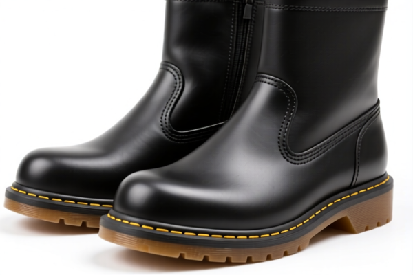 Protective footwear with rubber or plastic outer soles