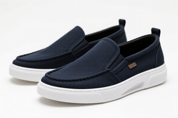Textile Upper Plastic Sole Casual Shoes