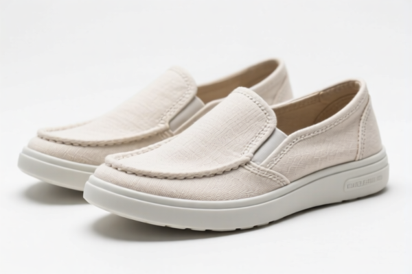 Textile Upper Plastic Sole Casual Shoes