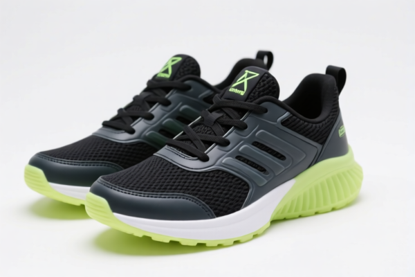 Plastic Sole Textile Sports Shoes