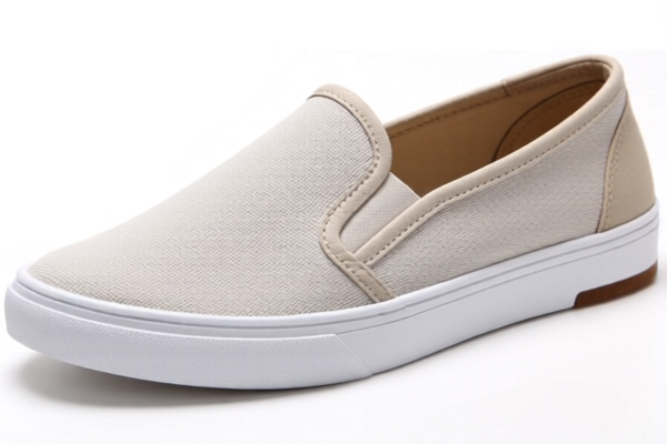 Women's Plastic Sole Textile Upper Casual Shoes