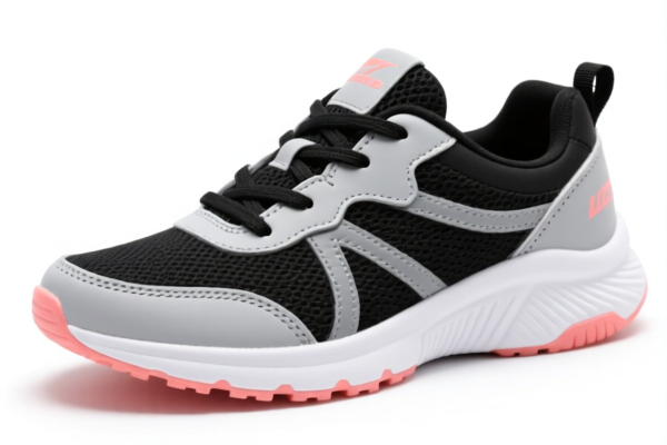 Women's Plastic Sole Textile Upper Sports Shoes