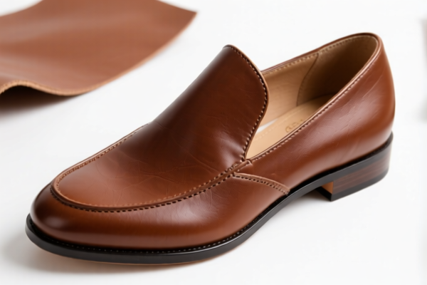 Cut leather for shoe uppers