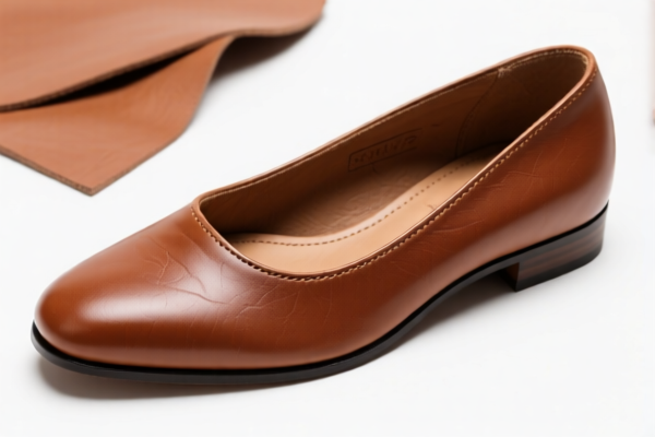 Cut leather for shoe uppers