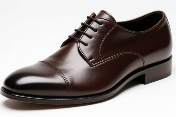 Leather shoe upper semi