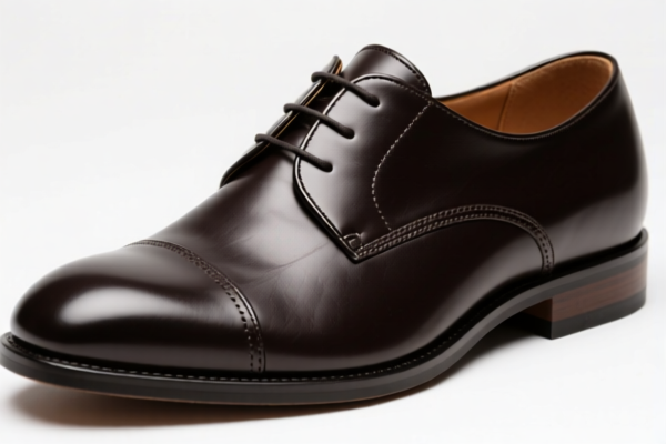 Leather shoe upper semi