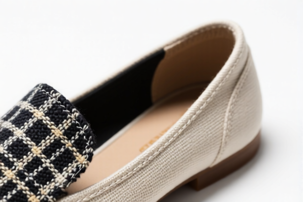 Footwear uppers of other textile materials