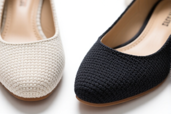 Footwear uppers of other textile materials