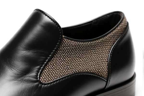 Leather and textile composite uppers