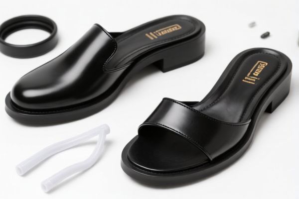 Other footwear parts of rubber or plastics