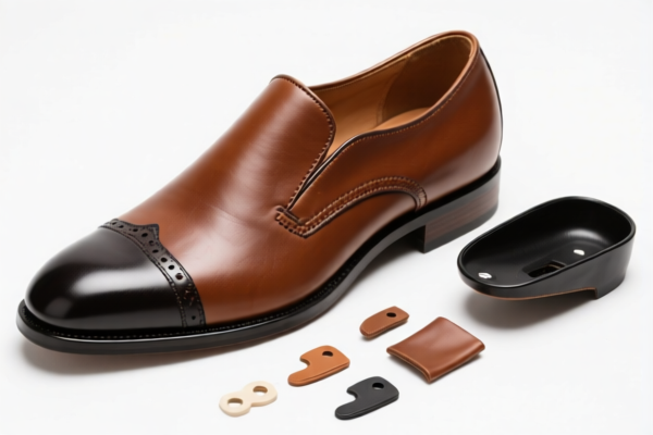 Leather Shoe Upper Components