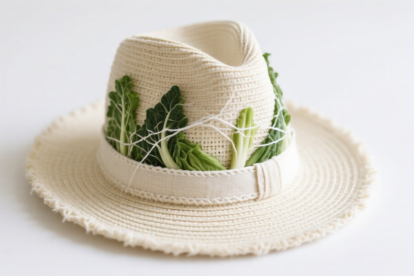 Unsewn Vegetable Fiber Hat Bodies (Bleached)