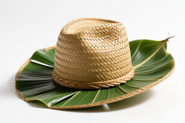 Palm Leaf Braided Hats