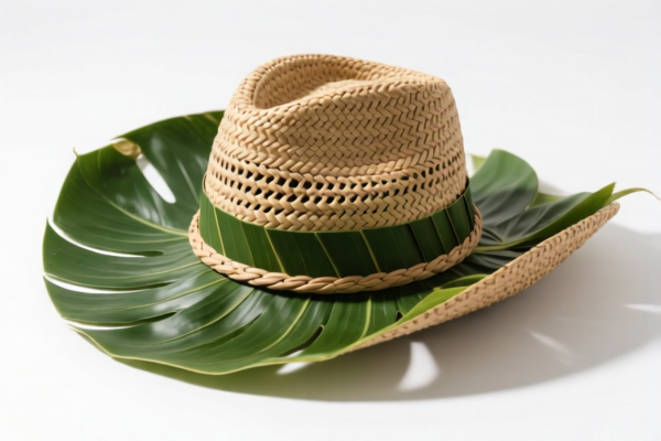 Palm Leaf Braided Hats