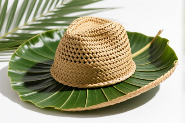 Palm Leaf Braided Hats