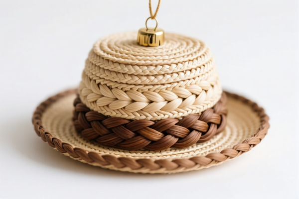 Braided Hat Ornament