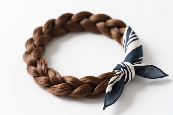 Braided Head Scarf