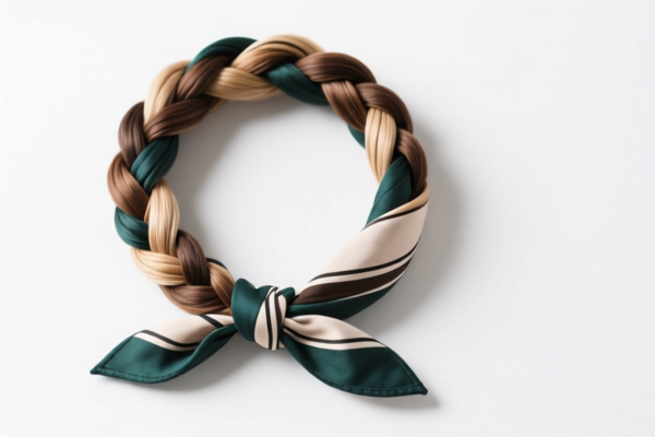 Braided Head Scarf