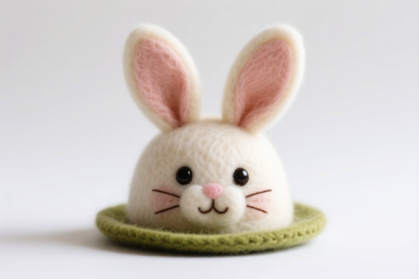 Rabbit Felt Hat